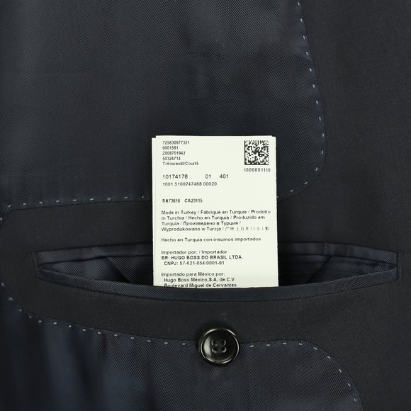 NEW Hugo Boss Tailored 160's Wool Sport Coat 46R - Picture 14 of 14